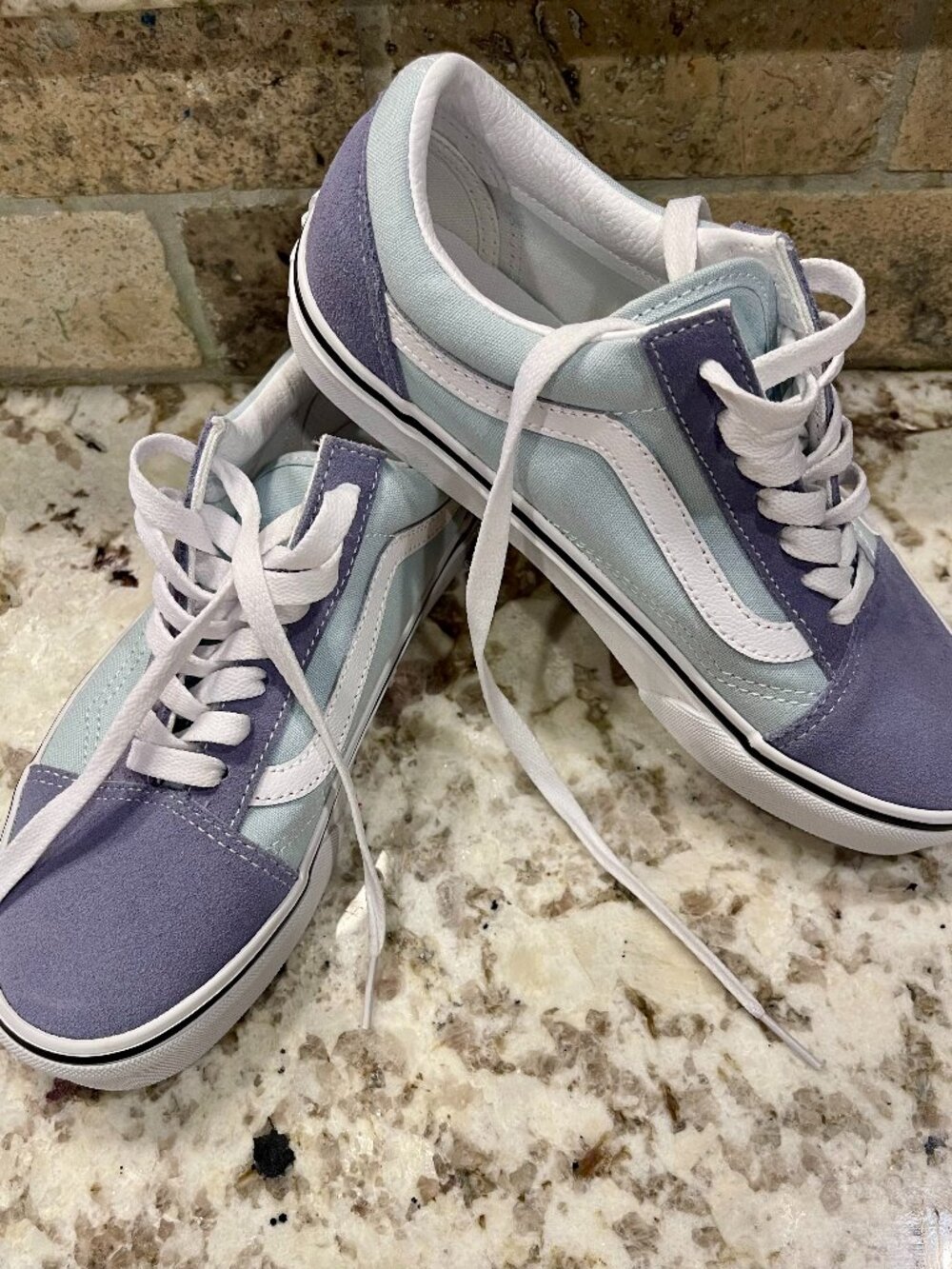Vans (size 5 Big Boy, Blue)